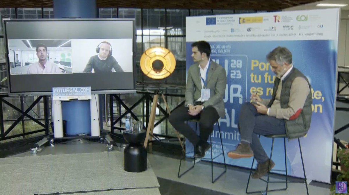 Arrancamos esta tarde con 'Inversión y governance en #startups - #BusinessAngels', moderada por <a href="/LaloGTorres/">Lalo Garcia Torres</a> (HubIN.es).

👥 Pablo Mosquera, director de Inversiones #Unirisco; #Xesgalicia; Fran, #Pinama y <a href="/JavierDesantes/">Javier Desantes</a>, #FirstDrop.

#NextGenerationEU by <a href="/eoi/">EOI</a>.