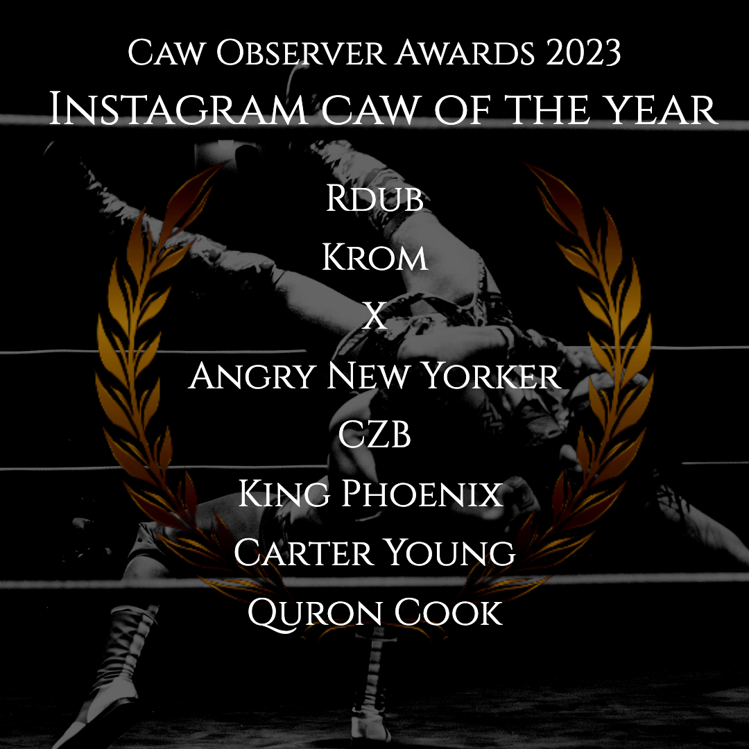 Nominess for Instagram CAW of the year are: