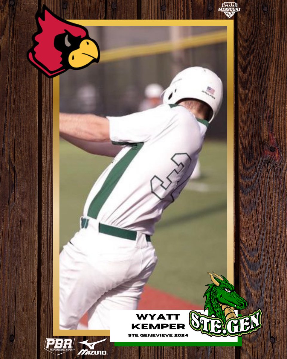 RHP/1B Wyatt Kemper (Ste. Genevieve, 2024) commits to Mineral Area JC. 

👤: loom.ly/DOtbLac