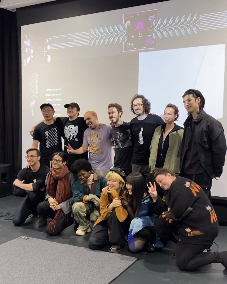 melissa f clarke (@mfcgrp) on Twitter photo some pics from Saturday’s performance, including a group shot of the amazing participants & organizers… such a vibe ⚡️👾
thx <a href="/benjybradshaw_/">Benjy Bradshaw 🎤🎶</a> for capturing me :) && <a href="/creativecodeart/">Creativecodeart</a> for the amazing night 🙏🚀 some pics from Saturday’s performance, including a group shot of the amazing participants & organizers… such a vibe ⚡️👾
thx <a href="/benjybradshaw_/">Benjy Bradshaw 🎤🎶</a> for capturing me :) && <a href="/creativecodeart/">Creativecodeart</a> for the amazing night 🙏🚀
