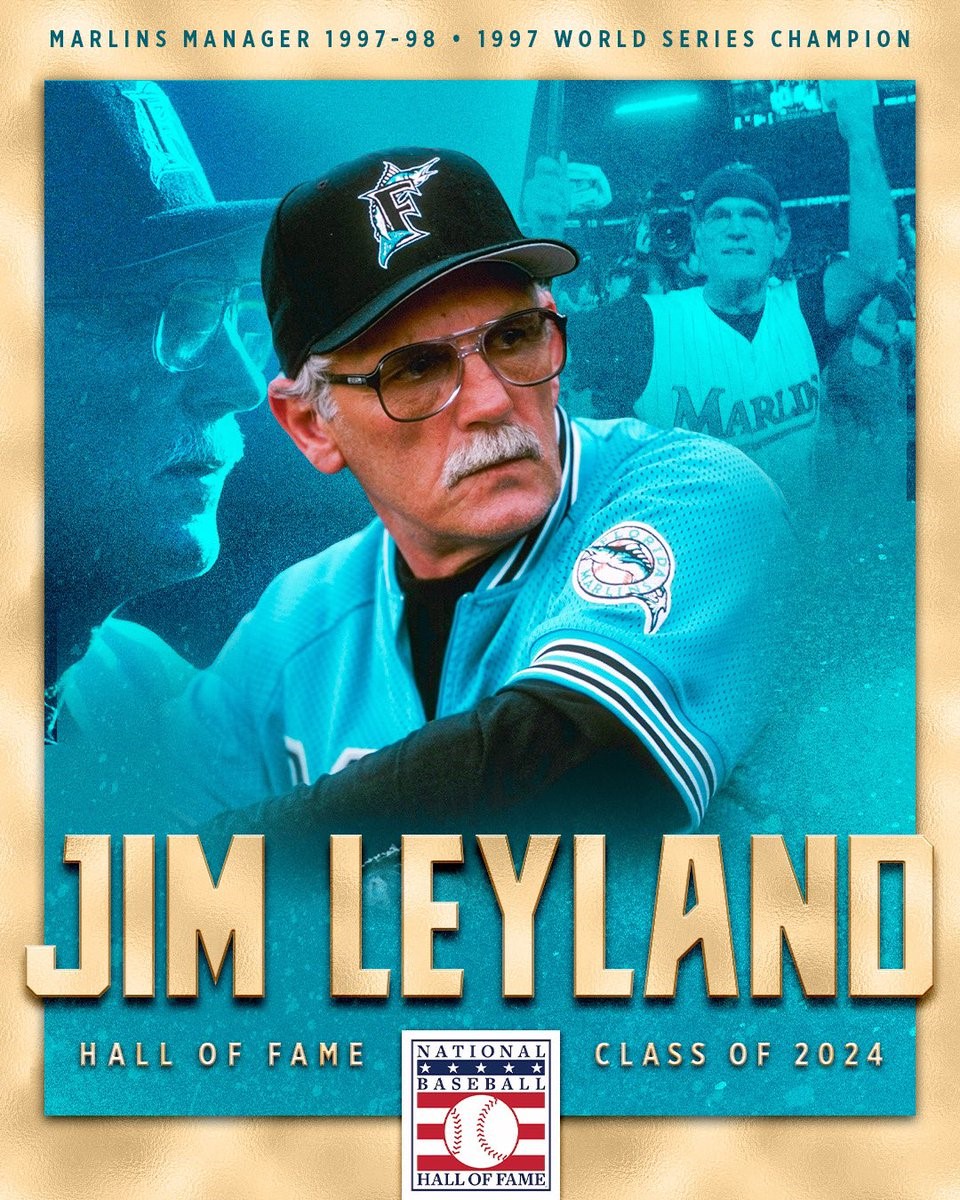 ¡Jim Leyland va rumbo al Salón de la Fama de Cooperstown! 🌟