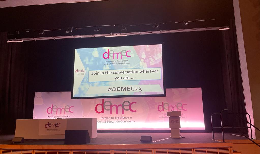 _NIMDTA's tweet photo. Come visit our booth at the #DEMEC Conference and see how #NorthernIreland benefits our #Trainees in all aspects of professional development ๐
Members of our Senior Managment Team have been busy engaging with delegates throughout the day!
๐https://t.co/hs5VUcZzjK https://t.co/LgR0FccLF6