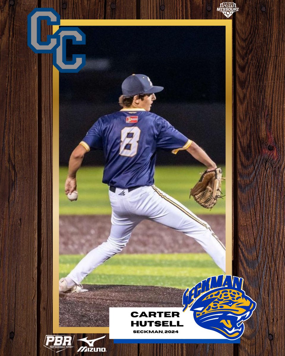 LHP Carter Hutsell (Seckman, 2024) commits to Columbia College. 👤: loom.ly/RFtD9zQ