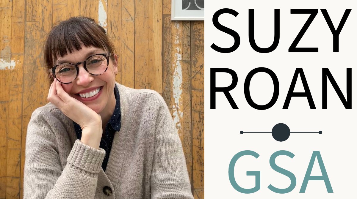 December's Featured Researcher is 🥁<a href="/RoanSusan/">Susan Roan</a>! 

Suzy's a part-time #PhD student <a href="/GSofA/">The Glasgow School of Art</a>. Her practice-led research explores languages of embodiment in contemporary home birth narratives &amp; brings together Fine Art, Midwifery + Phenomenology. Read more: sgsahresearch.com/featured-resea…