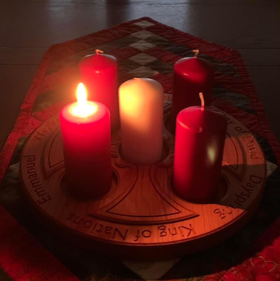 So good to see pictures of our Advent Rings being used in this season. #advent2023 #adventoantiphon