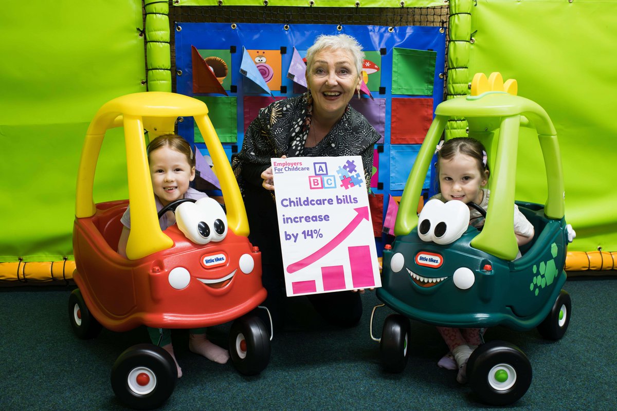 🆕NI Childcare Survey 2023 published today shows 14% increase in childcare costs &amp; average cost of full-time childcare place is now over £10k. Parents &amp; childcare sector struggling.

Read our press release ➡️ bit.ly/3T9NFvj

#nichildcaresurvey