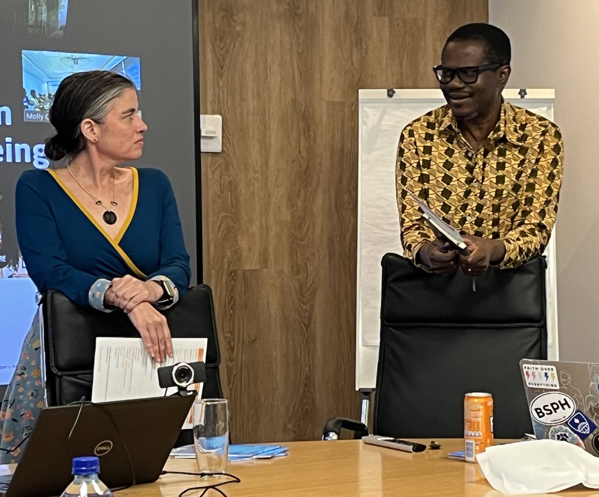 Lancet Commission on Adolescent Health co-chairs Sarah Baird and Alex Ezeh welcome our youth commissioners to the first of two days of meetings - with another 2 days of peer review to follow. An intense week ahead in Cape Town.