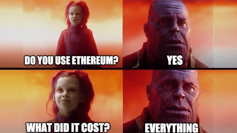 Fery_Captain22's tweet photo. Me trying to use $ETH network with 75 Gwei gas fee
🫤🫤 @Portalcoin #Crypto #CryptoMeme https://t.co/1aO256l3mK