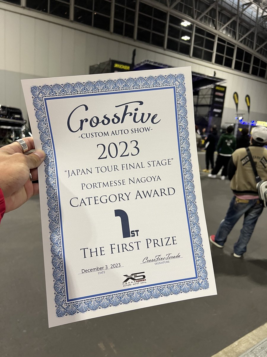 shoma_0801's tweet image. クロスファイブファイナル　
周りの車凄すぎて、貰えないと思って喋ってたら、何かの部門のアワード頂けました🙏
ちゃんと話聞いとけばよかった😭
来年も何か変化して、持って来れたらなと思います🙇‍♂️
いい思い出になりました😍
#crossfive
#crossfivefinal
#クロスファイブ
#クロスファイブファイナル