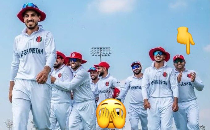 Afghanistan national team massager fileded for AfghanAbdalyan against England lions in a 3-days match under way in AbuDhabi.#AFGAvENGL