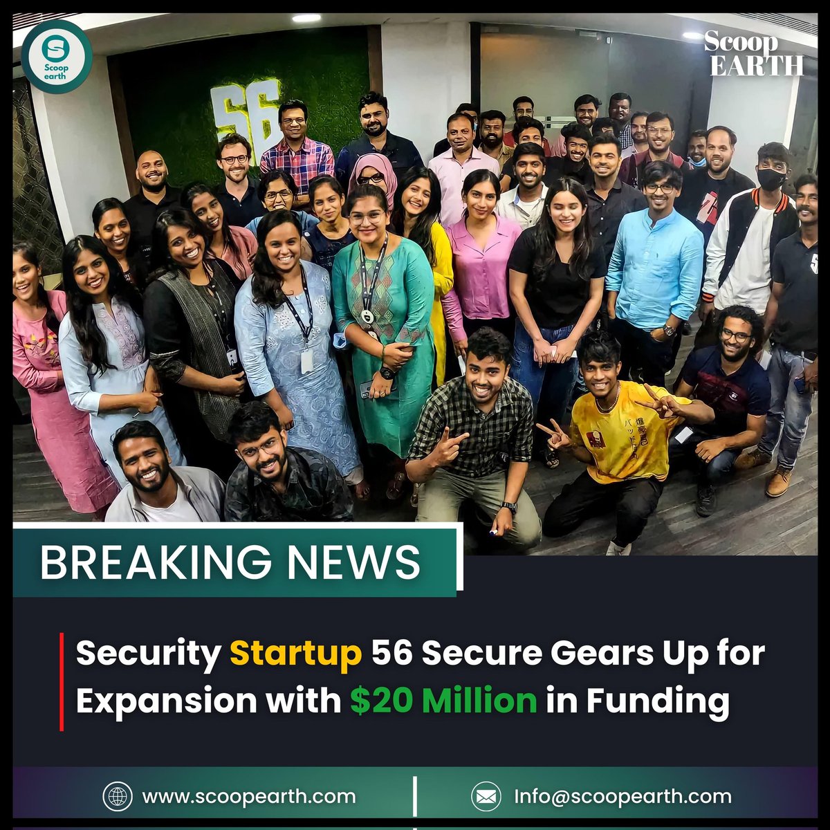Scoopearth1's tweet image. 📢 &quot;Security Startup @56Secure Gears Up for Expansion with $20 Million in Funding&quot; 🔔

Source: bqprime.com/business/secur…

#scoopearth #startup #security #camera #subscriptions #expand #startupindia #securityindustry #bengaluru #funding #fundingopportunities #expansion