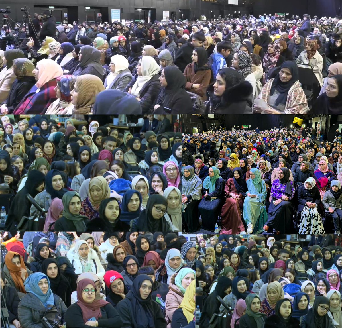 HammadQadriMQI's tweet photo. Renowned scholar Shaykh Hammad Mustafa al-Madani al-Qadri delivered a profound keynote address at The Mercy Conference in Sheffield. 

The gathering saw the participation of various individuals, among them Shaykh Ali Elsayed, the representative of Mawlana Shaykh Muhammad Adil. Attendees also included designators from Minhaj-ul-Quran International UK, members of MMG, and individuals from diverse backgrounds, encompassing both males and females.

Shaykh Hammad Qadri extended heartfelt congratulations to all members of MMG and Minhaj-ul-Quran International UK. He expressed concern about the spiritual condition of Muslims today, emphasizing that we have lost our spiritual spark, leaving our inner realm in darkness. According to Shaykh Hammad Qadri, the diminishing light is a result of our departure from the profound love for the Holy Prophet Muhammadﷺ.

In his humble opinion, he urged the audience to revive the lost spark by reconnecting with the beautiful personality of the Holy Prophetﷺ. He emphasized that through this rekindled connection, Muslims can once again illuminate their inner world and restore the vigor and luminosity that once graced their hearts centuries ago.

He emphasized that the mercy of the Holy Prophetﷺ serves as the catalyst for Allah Subhanahu wa ta’ala to shower His compassion indiscriminately upon humanity. This mercy knows no boundaries, extending to both Muslims and non-Muslims, believers and non-believers alike.

He elaborated on the profound nature of the Holy Prophet'sﷺ mercy by drawing a comparison between two Quranic verses. The first verse, found in Surah Al-Nasr, encourages direct supplication to Allah for forgiveness, stating, "Then glorify Allah’s praise (in gratitude), exalting Him, and beg Him (humbly) for pardon. Surely, He is Ever-Relenting and Oft-Returning (with evermore compassion)." In this scenario, one seeks forgiveness directly from Allah.

However, the second verse underscores the unique role of the Holy Prophetﷺ as a mediator. It is expressed in the verse, "And We have not sent any Messenger but that he must be obeyed by the command of Allah. And, (O Beloved,) if they, having wronged their souls, had come to you imploring the forgiveness of Allah, and the Messenger (blessings and peace be upon him) had also asked forgiveness for them, then (owing to this mediation and intercession) they would certainly have found Allah Most Relenting, Ever-Merciful."

He emphasized that when seeking forgiveness directly from Allah, it is at His discretion to accept or deny. However, invoking the intercession of the mercy of Mustafaﷺ (the Chosen One) ensures a more certain acceptance of repentance. When one seeks forgiveness through the mercy of Mustafaﷺ, Allah not only becomes the Acceptor of Repentance (Tawab) but also the Most Merciful (Raheem). He concluded by emphasizing that the mercy of the Holy Prophetﷺ persists until the Day of Judgment.
#TheMercyConference #GrandMawlidTour2023 #Mawlid #Mawlid2023 #HammadMustafa #MawlidunNabi #ShaykhHammadInUK #MMG #Sheffield #UK