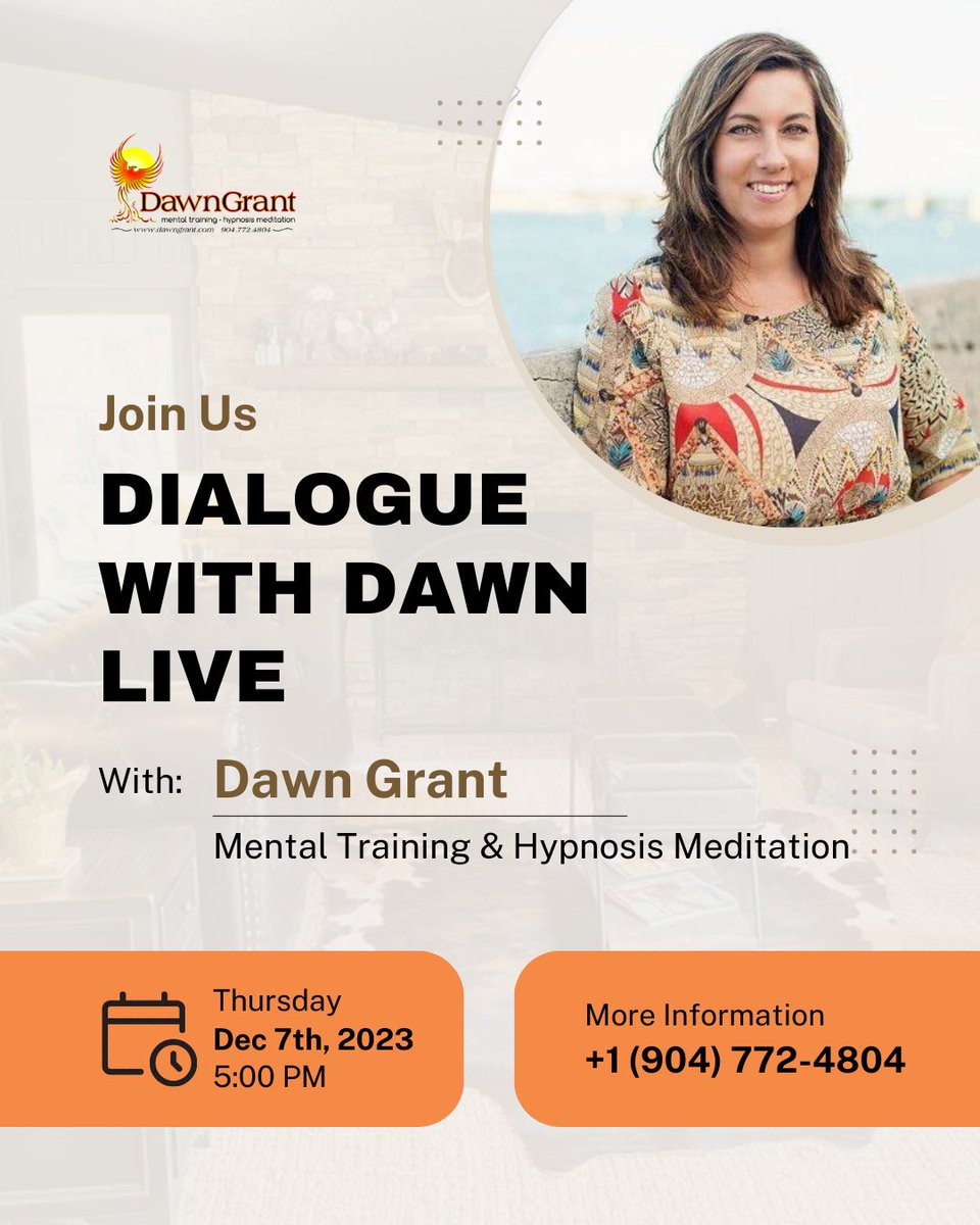 🌐✨ Elevate Your Network + Community Experience! Join us for an exclusive 'Dialogue With Dawn Live' event! 🚀
🔓 Free Access! 🎉 members.dawngrant.com/landing/plans/…
#NetworkAndConnect #DialogueWithDawn #CommunityEngagement #FreeEvent #ExpandYourHorizons
