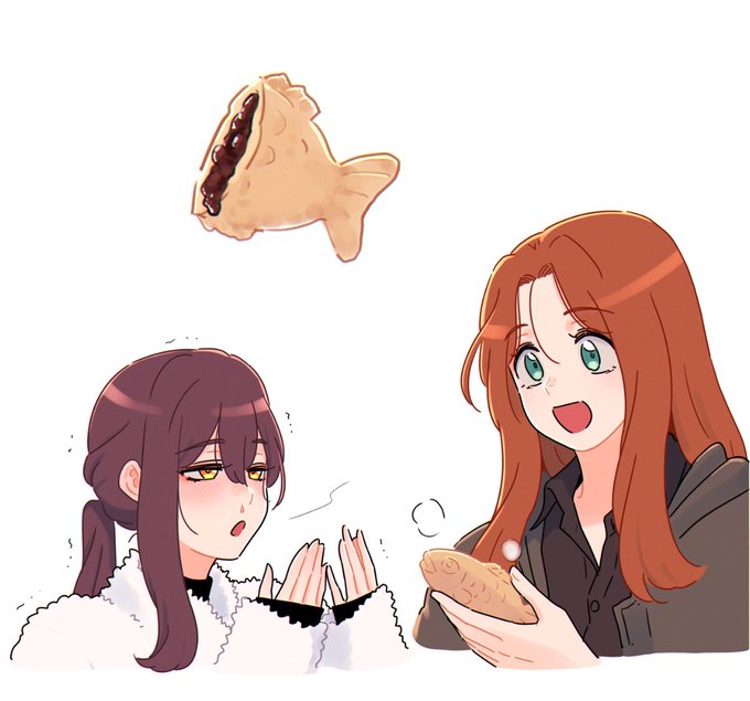 「taiyaki white background」 illustration images(Latest)