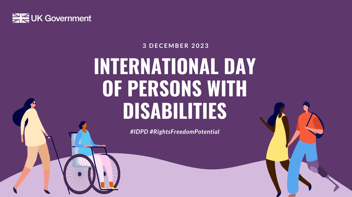 This #IDPD, the 🇬🇧 proudly supports the Women’s Integrated Sexual Health Programme which delivers sexual and reproductive health services in sub-Saharan Africa, ensuring the services and systems support the needs of #PersonsWithDisabilities. #FreedomRightsPotential @FCDOInclusive