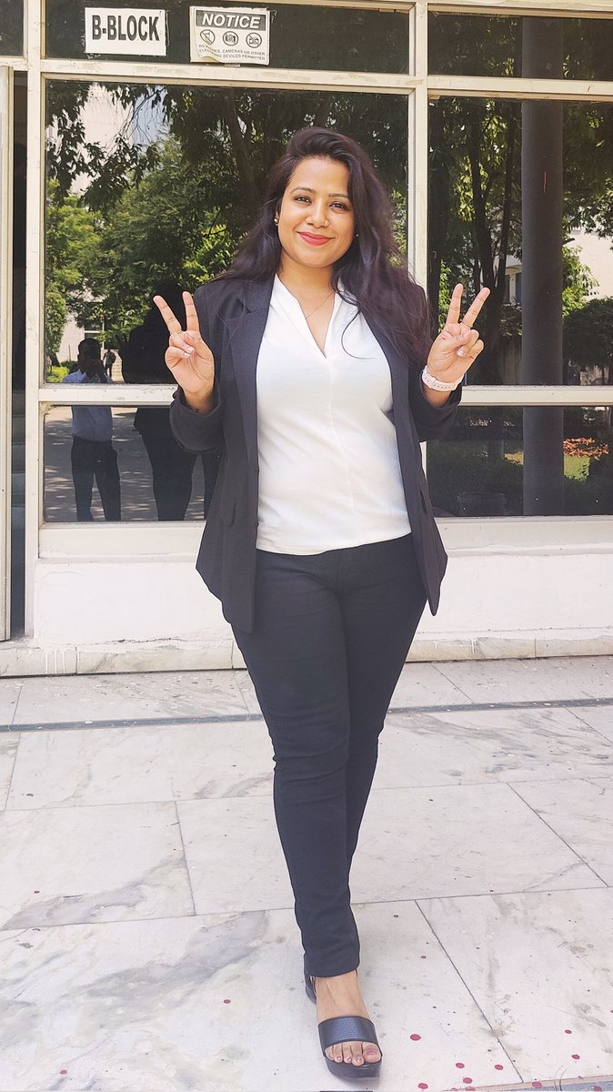 On my birthday, Happy to share that I am now a graduate in Law. Completed LLB this year in first division &amp; also topped the college in my batch

BTech, PGD in Journalism &amp; now LLB

Been quite a journey in Life :)