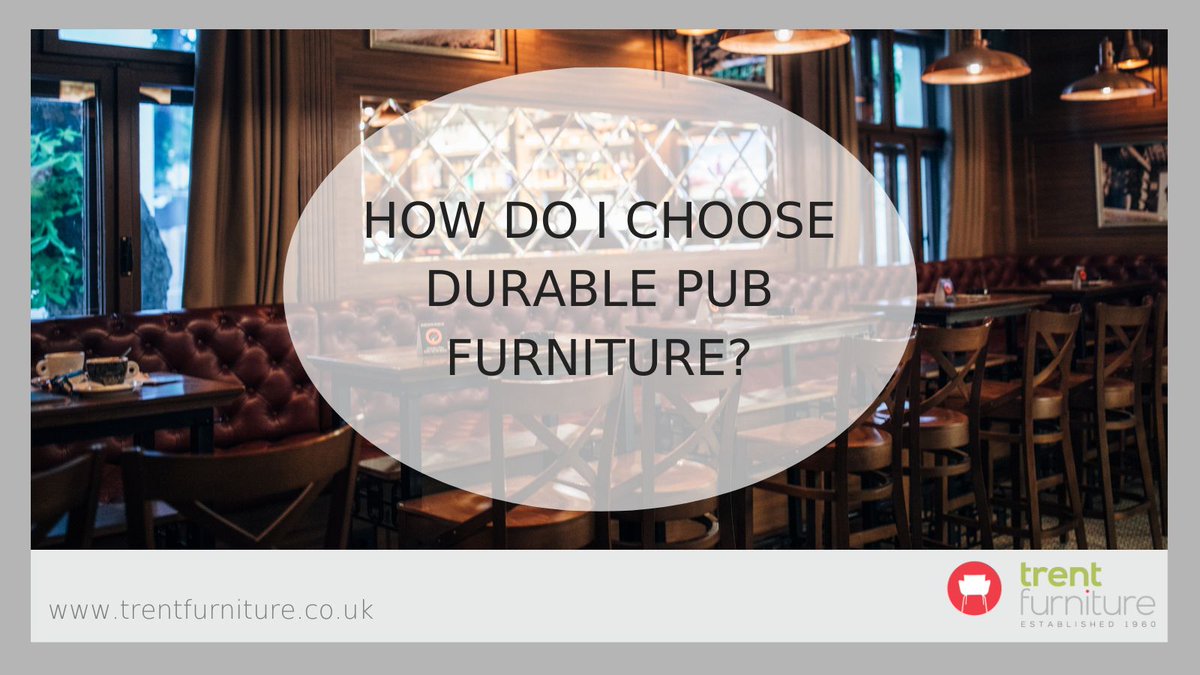 When furnishing a pub, there are lots of factors to consider. It's important to choose furniture that's stylish, durable and easy to clean. Discover some of the things you’ll need to consider when furnishing your pub here bit.ly/3Y2YSN5 #pubfurniture #contractgrade