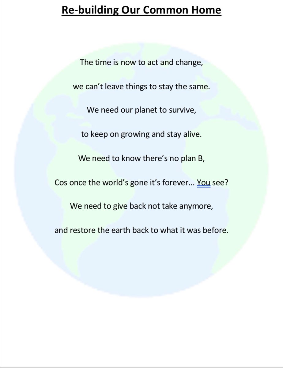 StRoseOfLimaPS's tweet photo. One of our P6 pupils sharing their understanding of the importance of Laudato Si. @SCESDirector @LaudatoSiMvmt https://t.co/3GRgTJlsU7