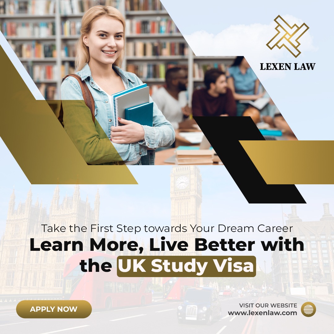 Unlock the doors to quality education and endless opportunities in the United Kingdom with a Student UK Visa. 

#recruitment #recruiters #lexenlaw #jobsinuk #ukrecruitment #London #construction #technology #nhshospitals #healthcare #digital #jobs #ukjob #visaimmigration
