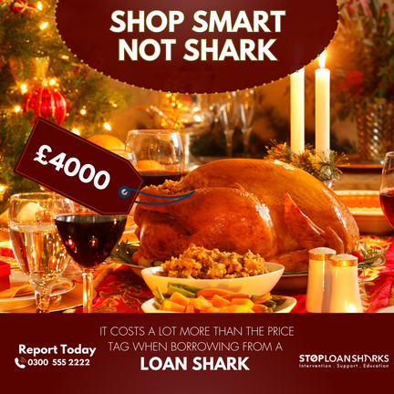 AncoraOldham's tweet photo. #ThinkSmartNotShark when it comes to Christmas shopping this year. Christmas can be hard, and if you’re looking for a loan there are places you can go other than a bank. Visit https://t.co/mCnFf3p04m or https://t.co/K2QBum3m1c. For support with a loan shark @SLSEngland can help. https://t.co/3FweXOh30c