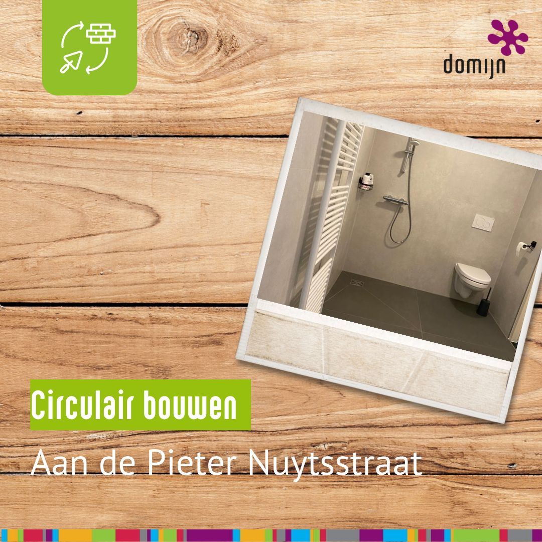 CIRCULAIR BOUWEN | Aan de Pieter Nuytsstraat vernieuwen we de badkamers in 33 huizen. Dat doen we circulair. Wat dat betekent leggen we je uit ➡️ linkedin.com/posts/woningco…