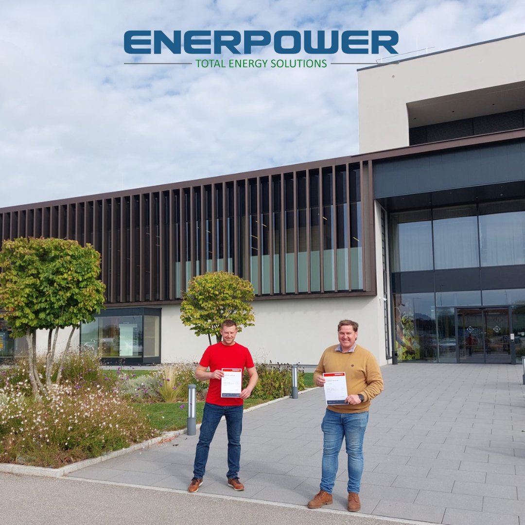 Well done to Rytis, Maintenance Lead and Linas, Maintenance Engineer, who upskilled at the <a href="/Hargassner/">Hargassner Nederland</a> 3 day training in Austria.

#enerpower #enerpowerrenewable #cleanenergy #sustainable #renewableenergyrevolution #renewableenergy #sustainability #poweringbusinessnationwide