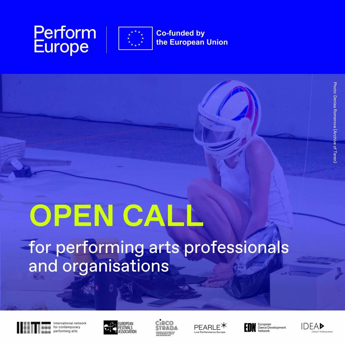 IETM (@ietm) on Twitter photo 📣 The #PerformEurope open call is now OPEN!
Calling all #PerformingArts professionals & organisations - receive up to €60,000 for your partnership projects across the 40 <a href="/europe_creative/">Creative Europe</a> countries!
⏰ Apply by 31 March 2024: performeurope.eu 📣 The #PerformEurope open call is now OPEN!
Calling all #PerformingArts professionals & organisations - receive up to €60,000 for your partnership projects across the 40 <a href="/europe_creative/">Creative Europe</a> countries!
⏰ Apply by 31 March 2024: performeurope.eu