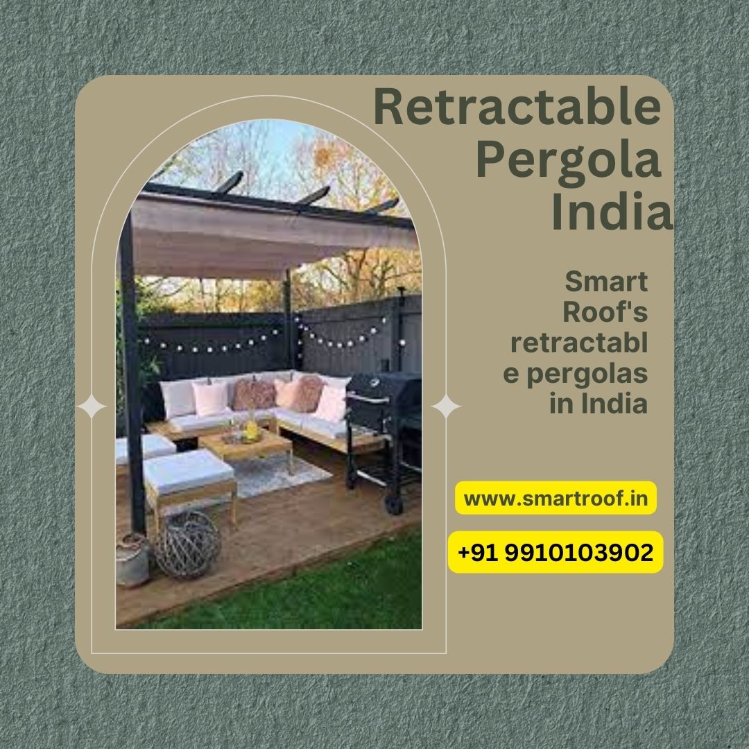 SmartRoof295253's tweet image. Transform Outdoor Living with Retractable Pergolas in India
Experience the epitome of outdoor luxury with #SmartRoof retractable pergolas in India
Visit :- bit.ly/3tIBGds