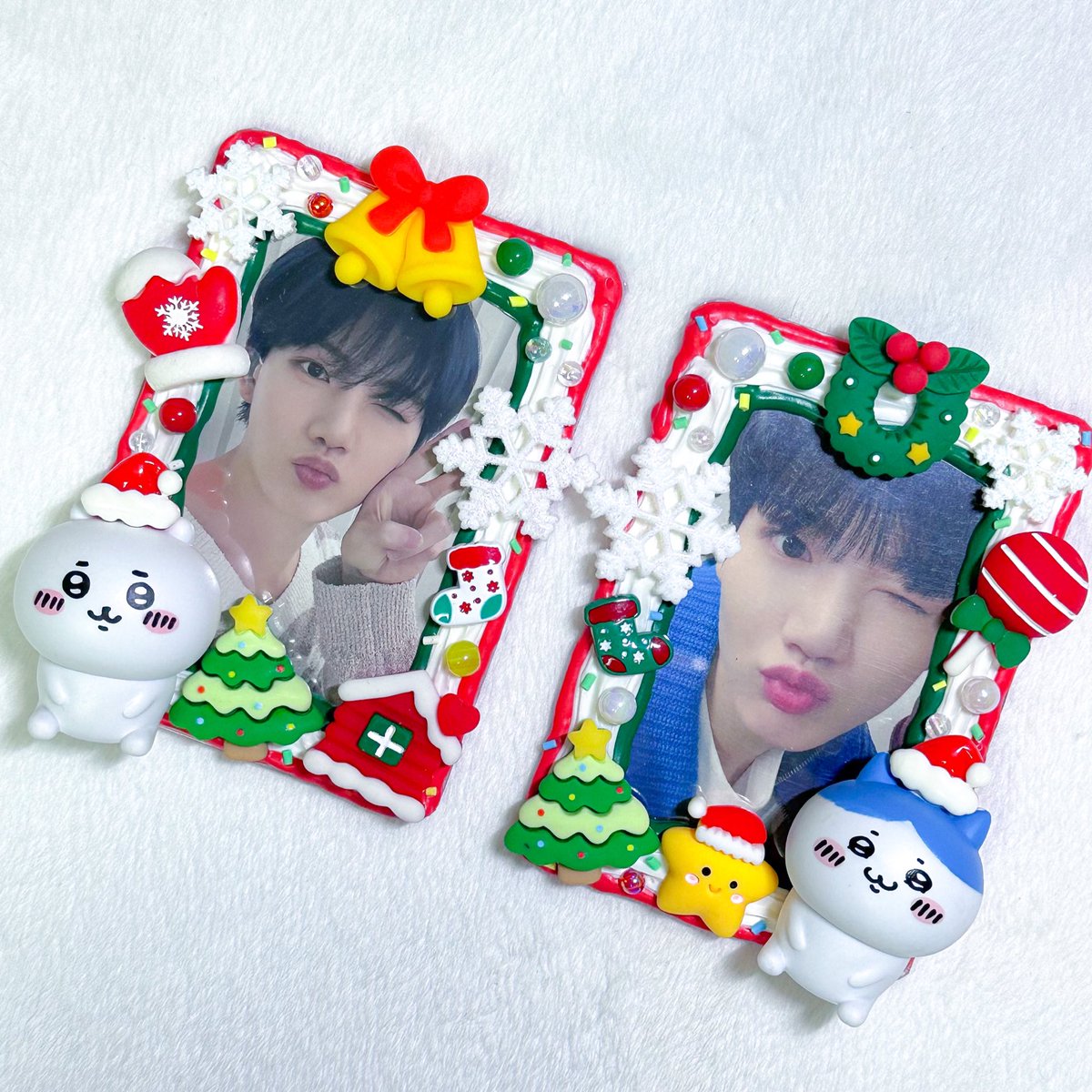 kaniccu's tweet photo. ➰🎄🎅🎁❤️🎄➰
𝓗𝓪𝓹𝓹𝔂 𝓒𝓱𝓻𝓲𝓼𝓽𝓶𝓪𝓼 !

🎄#RT 추첨 한분, #RT + #FOLLOW 추첨 한분께 랜덤으로 크리스마스 탑꾸를 보내드립니다 ! ♡ (국내 거주자 한정)

#데코덴 #탑꾸 #탑로더 #데코덴탑꾸 #탑꾸이벤트 #커미션 #포카 #포토카드 https://t.co/IH69H4QW35