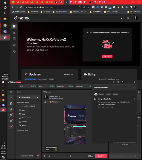 Guess who finally got access to stream on TikTok? This guy...😁 https://t.co/RKFxvZGHFh https://t.co/<a href="/tag/artwork"class="tags"><span>#artwork</span></a><a href="/tag/avatar"class="tags"><span>#avatar</span></a><a href="/tag/ai"class="tags"><span>#ai</span></a><a href="/tag/twitch"class="tags"><span>#twitch</span></a><a href="/tag/bot"class="tags"><span>#bot</span></a><a href="/tag/twitchstreamer"class="tags"><span>#twitchstreamer</span></a>