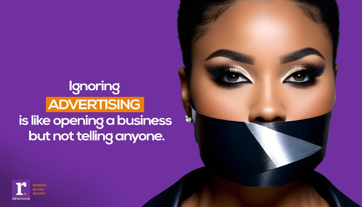 it pays to always advertise.