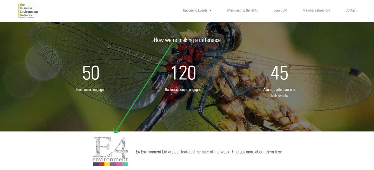 Congratulations to our TBEN member of the week <a href="/E4environment/">E4environment</a> 
E4 Environment provide practical advice to public and private sector organisations on a wide range of environmental issues.
Read more: tben.uk/members/e4-env…