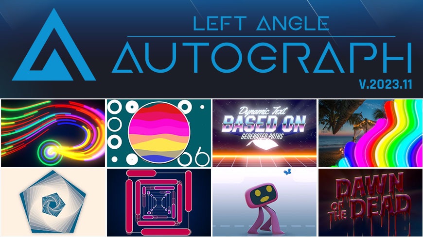beforesmag's tweet photo. Get the latest version of @left_angle_EN Autograph --> Packed with game-changing new features, this is Left Angle's biggest release yet. Plus, find out how to get 40% off in this @beforesmag run down. #vfxinsight @REVisionFX #motiongraphics #comp #vfx  https://t.co/BYdQC4cdE0 https://t.co/E4SllR99HP