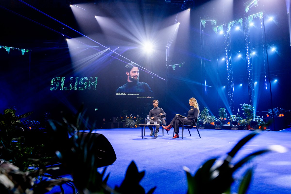 I'm back and defrosting from my first @SlushHQ, where I chatted to local entrepreneur @SamiMarttinen on the founder stage. He had quite the un-European founder story: he pivoted his company 13 times before landing on Swappie. Is pivoting finally acceptable in European tech?