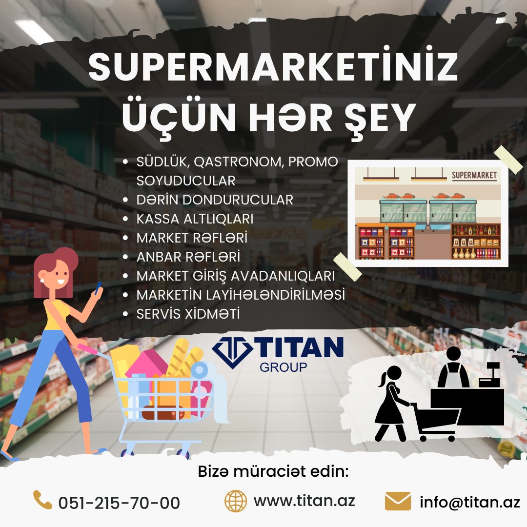 TitanGroup2's tweet photo. 1989-cu ildən bəri xidmətinizdəyik.✔ https://t.co/5tWMkuVkqf