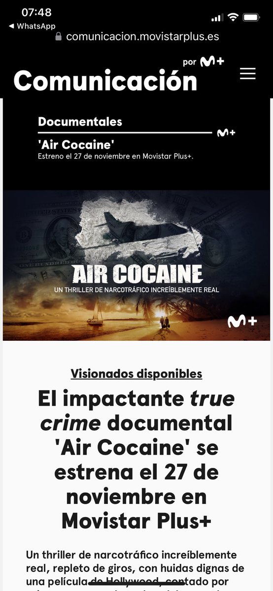 Acaba de salir en España nuestro documental