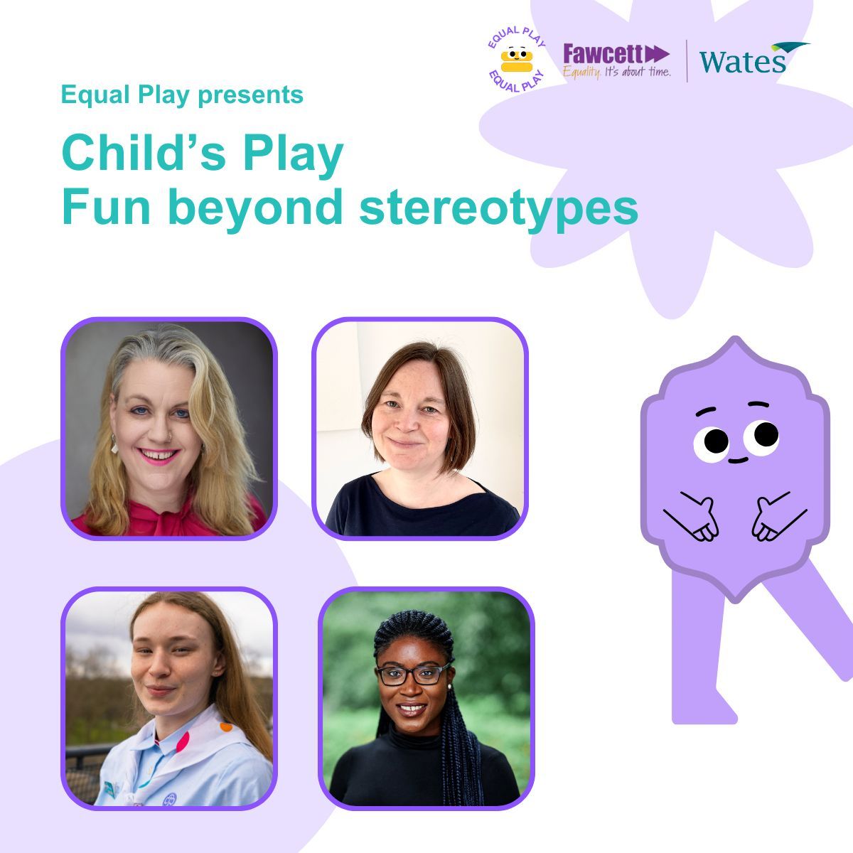 Did you miss our online event Child's Play: Fun Beyond Stereotypes last week? Part of our Equal Play series with @WatesGroup, our speakers explored how to support children to enjoy play beyond the barriers of stereotypes. Watch the recording online now: buff.ly/40rWMsW