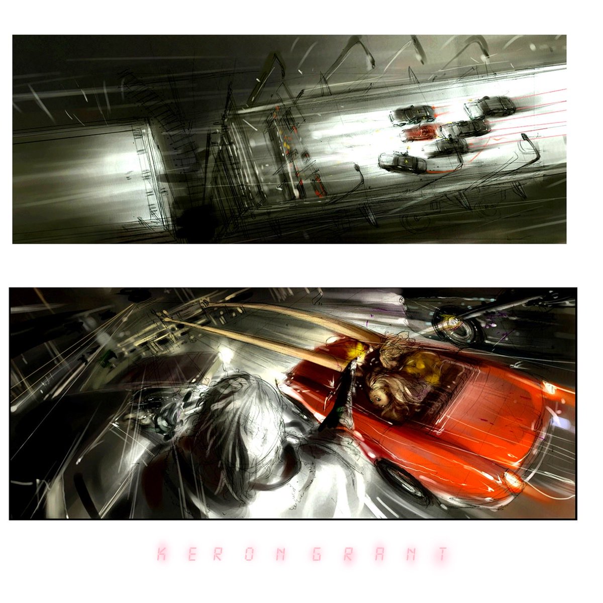 Kerongrantart's tweet photo. So many storyboards on my computer. Putting together a book of them.
Details soon
#storyboards #simsimma #kerongrant #cinematography #keyframes https://t.co/qMMRiqOLPA
