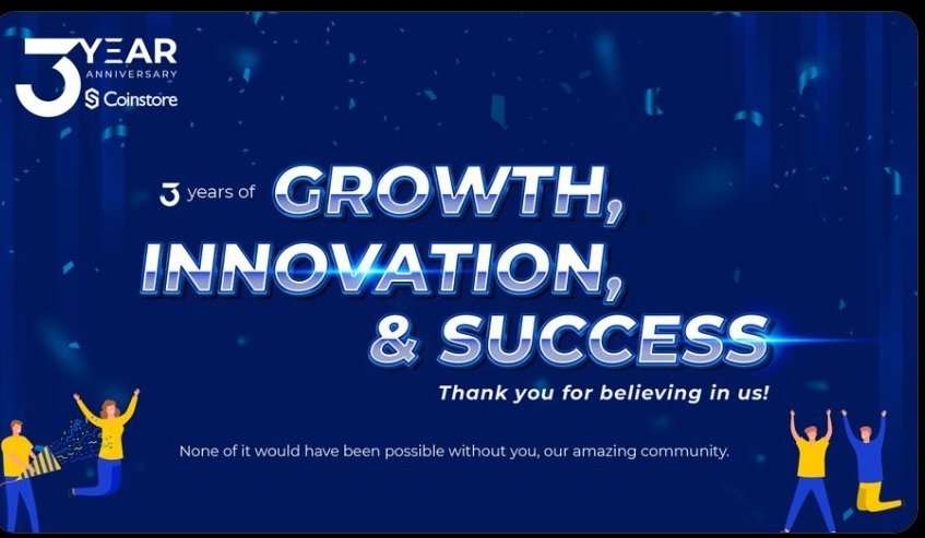Masud837's tweet photo. 🎉 Celebrating Three Incredible Years with Coinstore: An Expedition of Growth, Creativity, and Triumph!
#CoinstoreAnniversary #Advancement #CreativeAchievements #deprem #ChennaiRains #غزة_الآن #zerodha #Yash19 #FortniteChapter5 #attentat #coinstore #prime #orlele https://t.co/OpWh2awe93