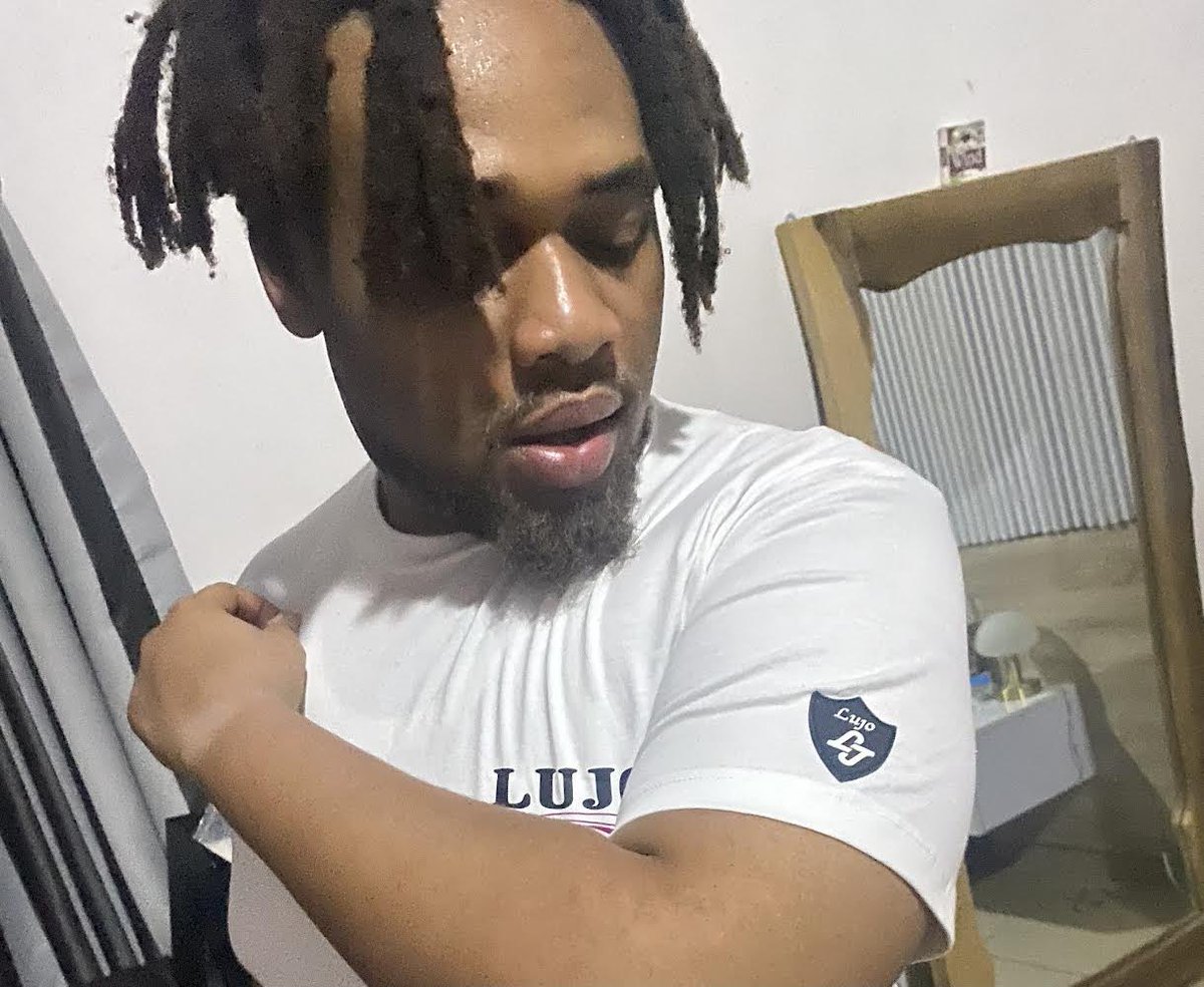 Buju dripping my favorite designer from Nigeria at the moment @ lujowears on