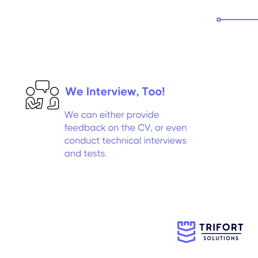 TrifortUK's tweet image. Don&apos;t let the perfect candidate slip through the cracks! 🌟 

our CV screening service is your shortcut to finding the needle in the haystack. 

Contact TriFort Solutions and discover how effortless hiring can be!   

#CVscreening #hiring #interviews