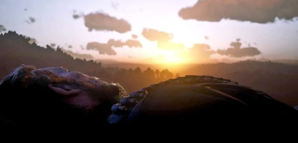 Le soleil se couche. 
Tous les fans de Rockstar sont un peu comme ça. 
Le dernier crépuscule, demain, à cette heure... On l'aura vu. 

#GTA6