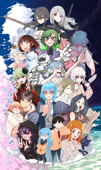 また相互絵師さん集めてこういうの描きたいな定期