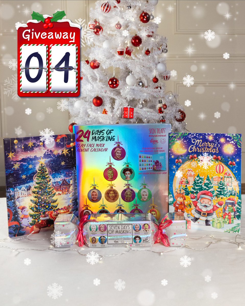 🎄🚨GIVEAWAY DAY 4/12!🚨🎄 Our 4th bundle in the '12 Days of Christmas Giveaways!' is 'Advent Calendars'😲 3 lucky winners on all of our social media platforms! To enter, like, retweet and follow! Don't miss out & good luck!😁 Competition Closes: 11/12/23 *DOES NOT INCLUDE TREE*