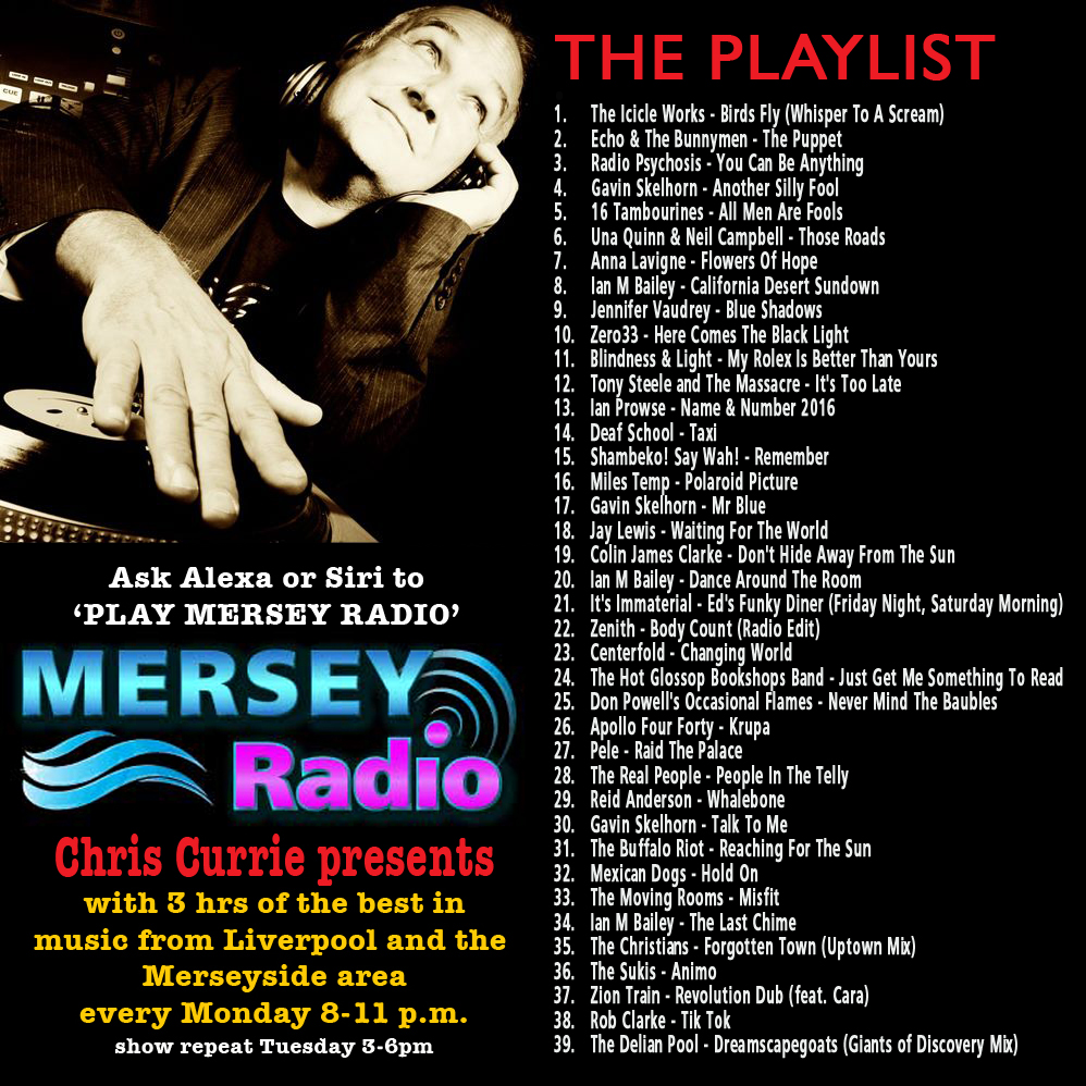Chris Currie (@currieradioshow) on Twitter photo Time for some more Mersey musical medication on @merseyradio from 8-11pm with Feat. Artist: Gavin Skelhorn + Feat. Album: We Live In Strange Times by Ian M Bailey + 3hrs of musical delights <a href="/RealPeopleband/">The Real People</a> <a href="/mexicandogs_/">mexicandogsofficial</a> <a href="/ZENITHband_offi/">Zenith</a> <a href="/reidandersonX/">Reid Anderson</a> @themovingrooms Time for some more Mersey musical medication on @merseyradio from 8-11pm with Feat. Artist: Gavin Skelhorn + Feat. Album: We Live In Strange Times by Ian M Bailey + 3hrs of musical delights <a href="/RealPeopleband/">The Real People</a> <a href="/mexicandogs_/">mexicandogsofficial</a> <a href="/ZENITHband_offi/">Zenith</a> <a href="/reidandersonX/">Reid Anderson</a> @themovingrooms