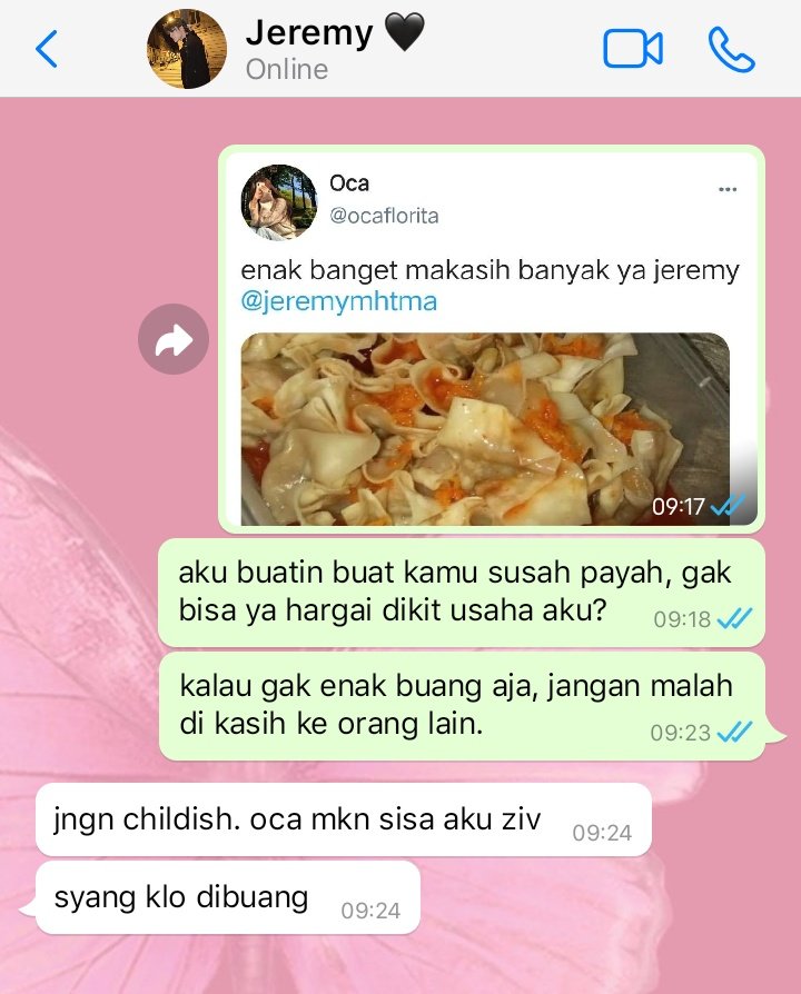 : tak dihargai
#jeremyzivanya 

lee jeno few tweets
©thissperanza