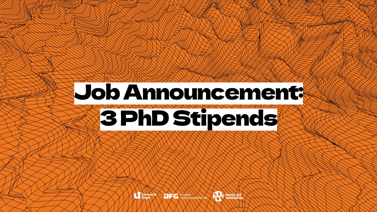 mediaofcoop's tweet photo. 📢 Join our international network and interdisciplinary research center: We offer 3 phd stipends between 9-12 months to promote the work of early-career researchers.

More information on our website 👉 https://t.co/MpaxKfDVGj https://t.co/o5UX2AdRHl