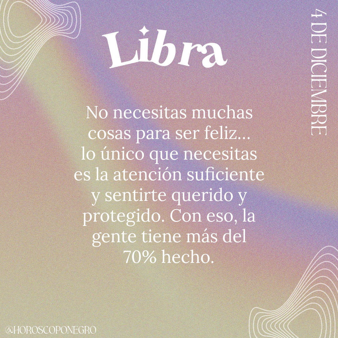 ¿Qué tal el inicio de semana? ✨♎✨