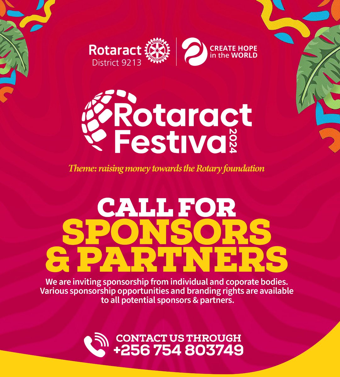 D9213Festival's tweet photo. A round of applause to our Previous Partners and sponsors! Your generosity made the first Rotaract Festival unforgettable. Join us for the second edition, and new partners, let's create something magical together! #RotaractFestival #CollaborateForImpact https://t.co/PLUowfYIwb