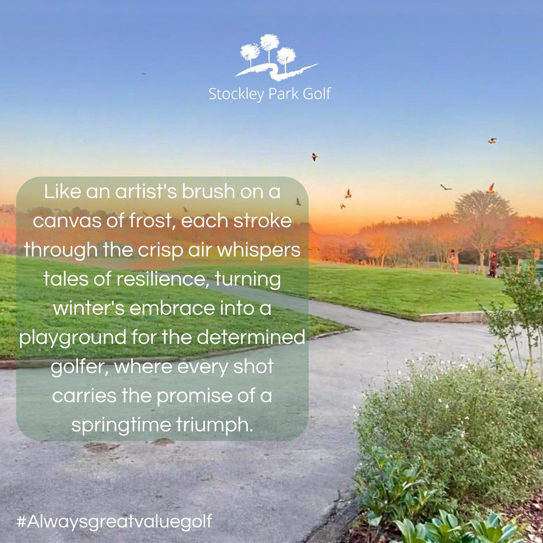 Inspirational quote!! Hope everyone has a Fabulous Monday! 😁🏌️‍♂️⛳️🍺
.
.
#golf #golfers #golfswing #golfchannel #golfing #golfcourse #golfcommunity #ukgolf #stockleyparkgolfcourse #golfclub #inspirationalquotes #golfpro #golfaddict #golflife #golfday #uxbridge #hayes #westdrayton